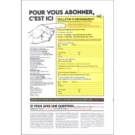 LA FURIA |Premier Numéro