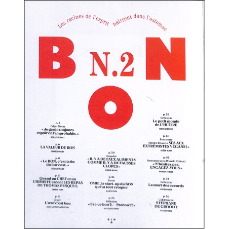 BON |Premier Numéro