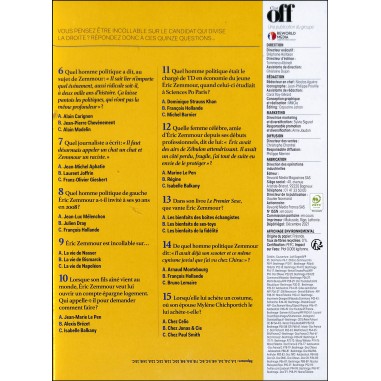 C'EST OFF |Premier Numéro