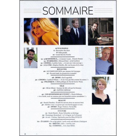 TAPIS ROUGE LE MAGAZINE |Premier Numéro