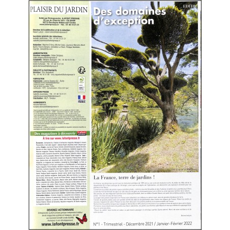 PLAISIR DU JARDIN |Premier Numéro