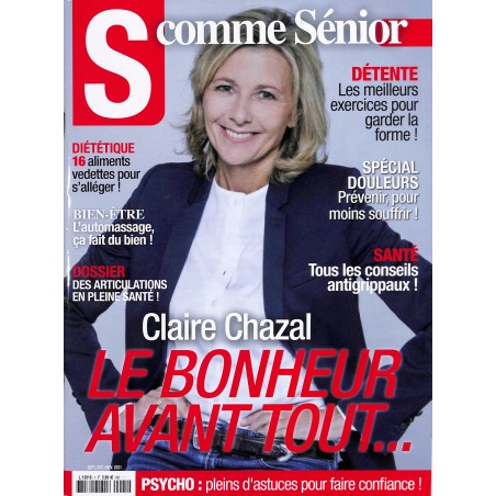 S COMME SÉNIOR |Premier Numéro