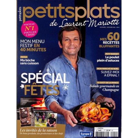 PETITS PLATS DE LAURENT MARIOTTE |Premier Numéro