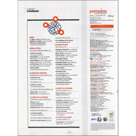 PETITS PLATS DE LAURENT MARIOTTE |Premier Numéro