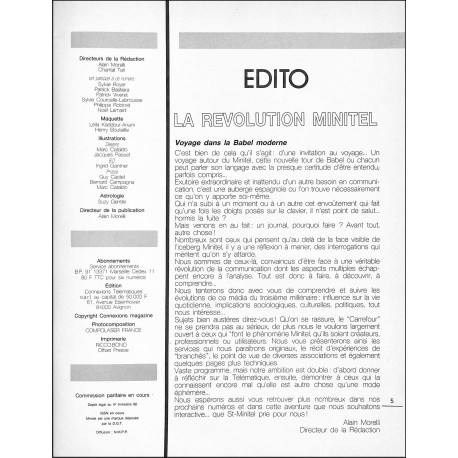 CONNEX'ONS |Premier Numéro