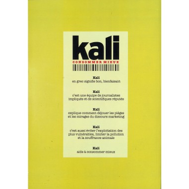 KALI |Premier Numéro