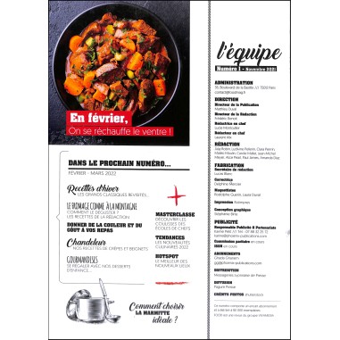 FOOD |Premier Numéro