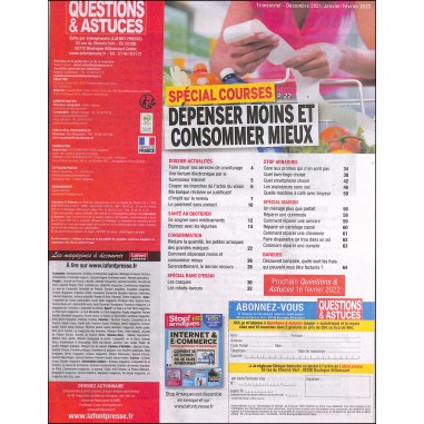 QUESTIONS & ASTUCES |Premier Numéro