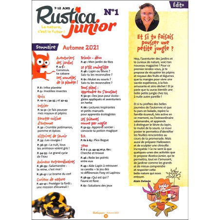 RUSTICA JUNIOR |Premier Numéro