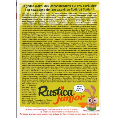 RUSTICA JUNIOR |Premier Numéro
