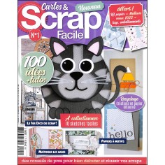CARTES & SCRAP FACILE |Premier Numéro