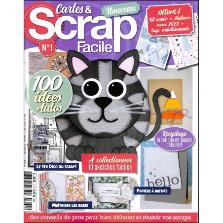 CARTES & SCRAP FACILE |Premier Numéro