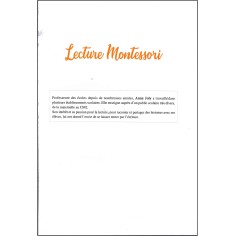 LECTURE MONTESSORI |Premier Numéro 2