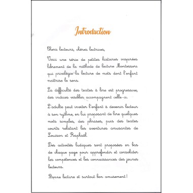 LECTURE MONTESSORI |Premier Numéro