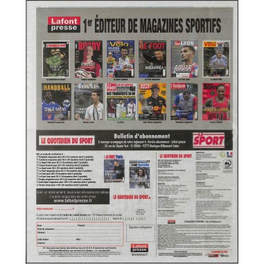 LE QUOTIDIEN DU SPORT