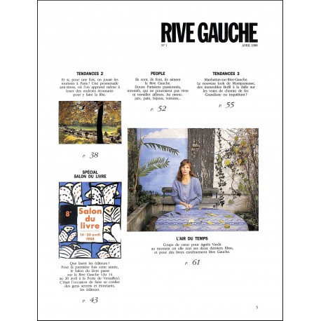 RIVE GAUCHE |Premier Numéro