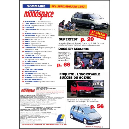 L'OFFICIEL DU MONOSPACE