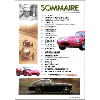 AUTOMOBILES HISTORIQUES