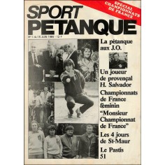 SPORT PETANQUE |Premier Numéro
