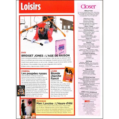 CLOSER |Premier Numéro