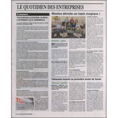 LE QUOTIDIEN DES ENTREPRISES