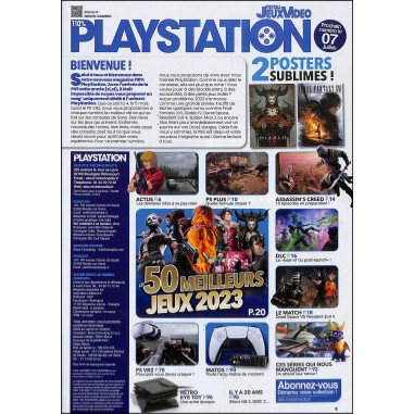 TOTAL JEUX VIDEO 110% PLAYSTATION