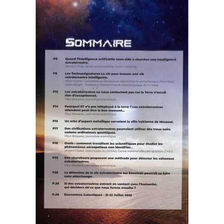 OVNIS ET VIE EXTRATERRESTRE