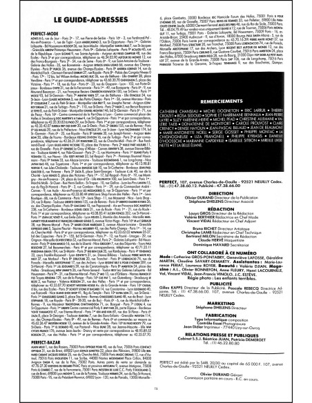 PERFECT |Premier Numéro