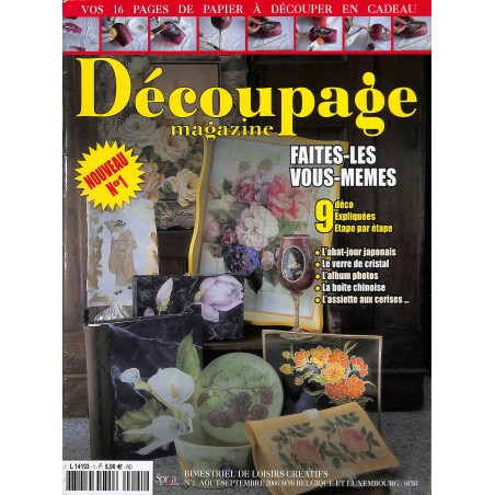 DÉCOUPAGE MAGAZINE