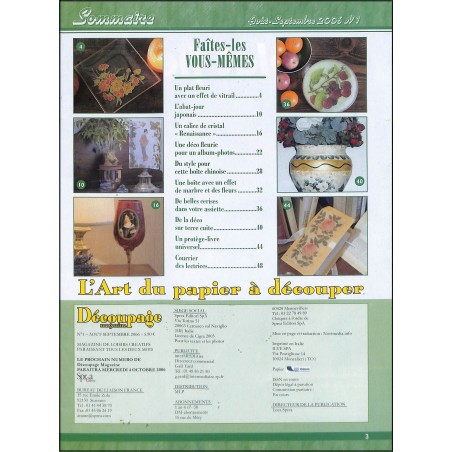 DÉCOUPAGE MAGAZINE