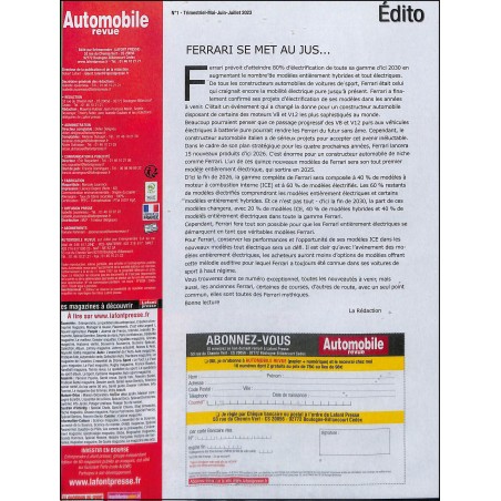 AUTOMOBILE REVUE