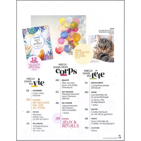 Les clés de mon énergie