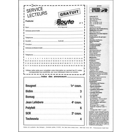 Route Actualité |Premier Numéro