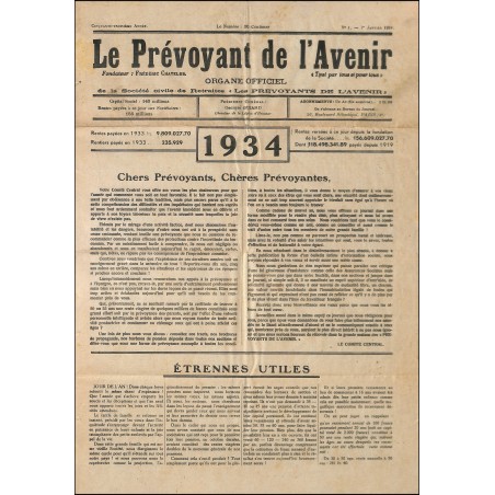 Le prévoyant de l'avenir