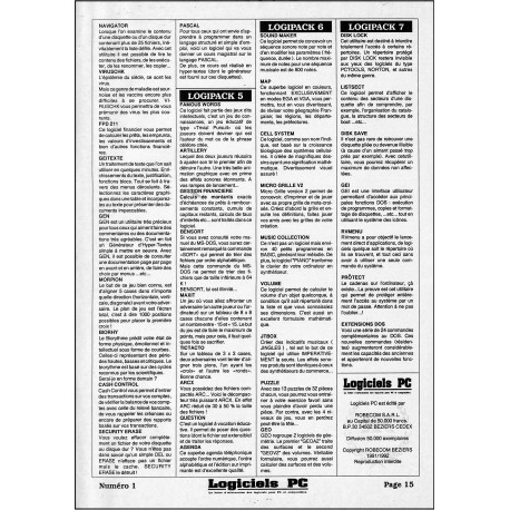 Logiciels PC |Premier Numéro