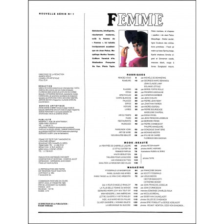 FEMME |Premier Numéro