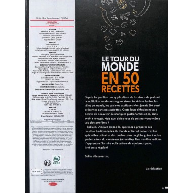 LE TOUR DU MONDE EN 50 RECETTES