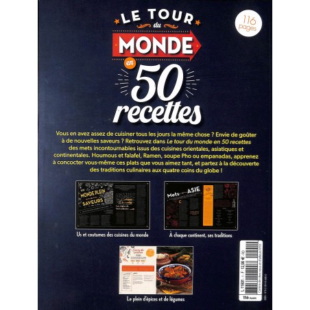 LE TOUR DU MONDE EN 50 RECETTES