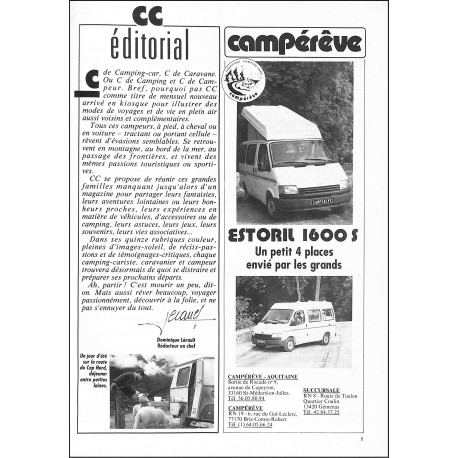 CC Magazine |Premier Numéro