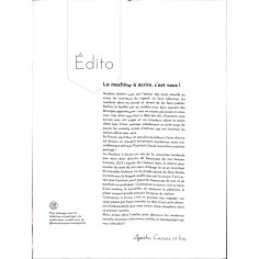 La machine à écrire 2