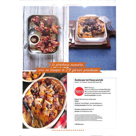 Recettes pour ma friteuse sans huile