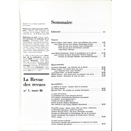 La revue des revues