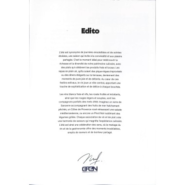 PLAISIR EPICURIEN MAGAZINE