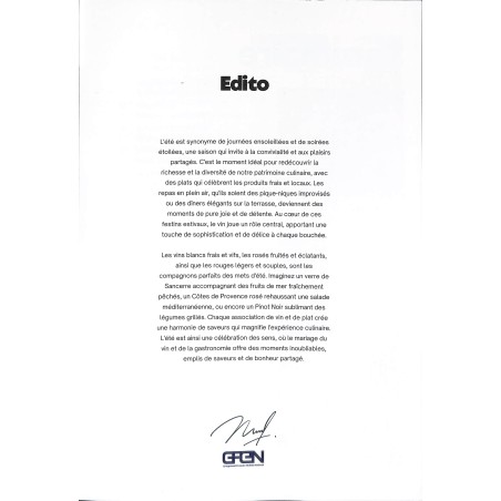 PLAISIR EPICURIEN MAGAZINE