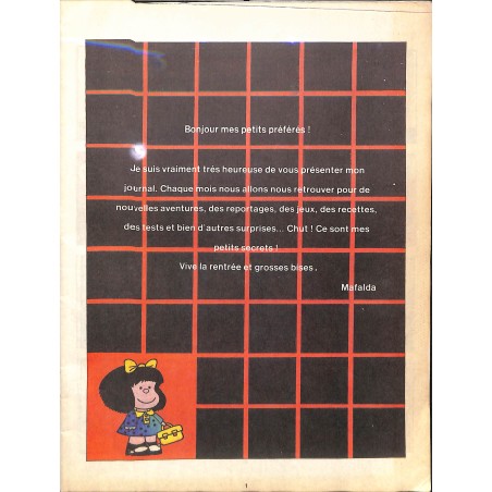 LE JOURNAL DE MAFALDA