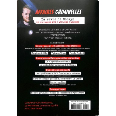 AFFAIRES CRIMINELLES