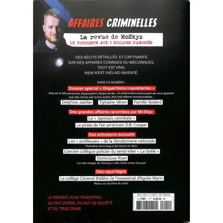 AFFAIRES CRIMINELLES