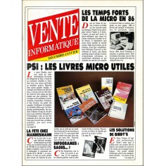 VENTE INFORMATIQUE |Premier Numéro