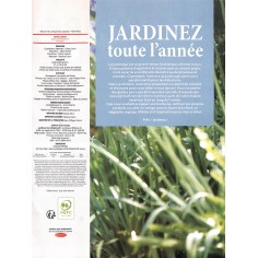 JARDINER TOUTE L'ANNÉE 2