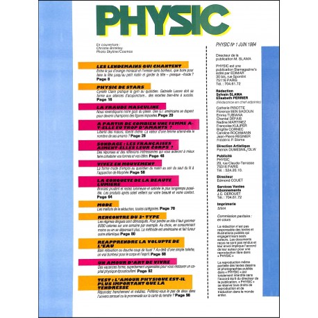 PHYSIC |Premier Numéro